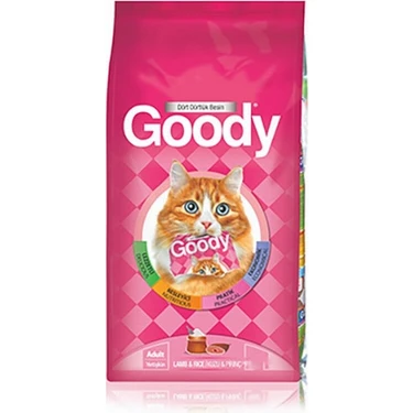 Goody Kuzu Etli & Pirinçli Yetişkin Kedi Maması 15