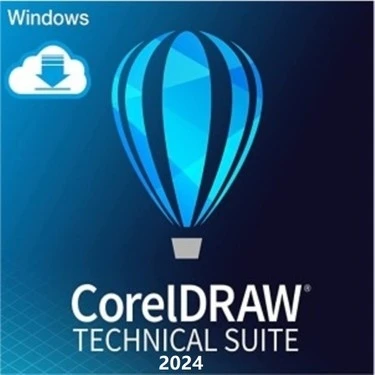 Corel CorelDRAW Technical Suite 2024 (Windows) - 2 PC Lifetime/Ömür Boyu Abonelik