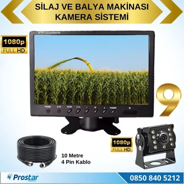 Traktör Balya Silaj Makinası Kamera Sistemi Ahd 1080P Full