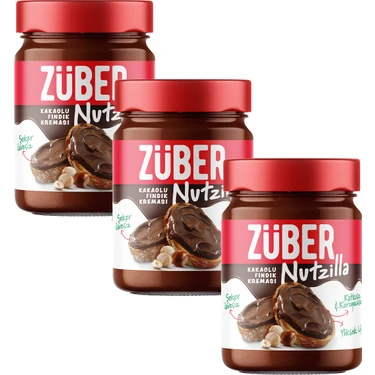 Züber Fındık Kreması Kakaolu 315G x 3