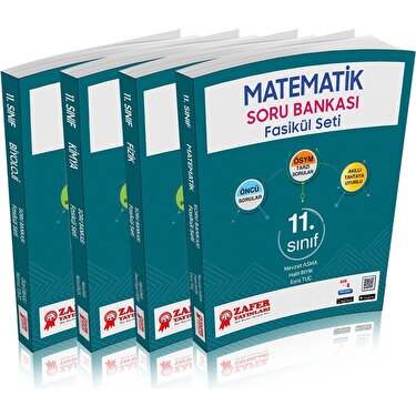 11. Sınıf SAYISAL Dersler Soru Bankası Seti | 4’lü