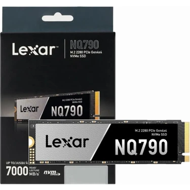 Lexar NQ790 1TB NVMe PCIe Gen4 x4 Okuma 7000MB – Yazma Fiyatı