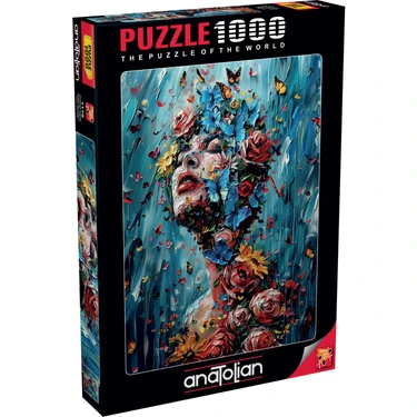 Anatolian Kelebek Etkisi 1000 Parçalık Puzzle Zihinsel Gelişimi Destekleyen Eğlenceli