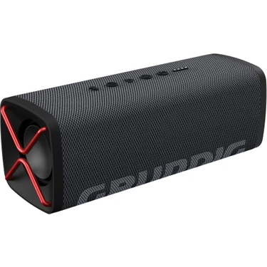 Grundig Club Bt Siyah Hoparlör 20 W Güçte Kart Okuyucu ve USB Girişi ile Taşınabilir