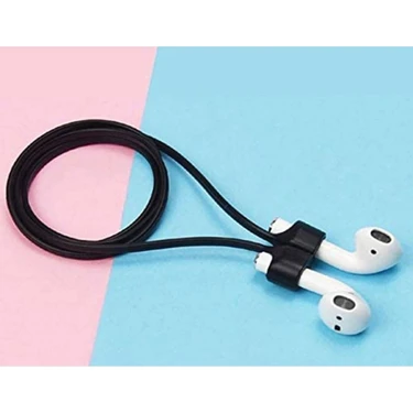 bbtech Airpods 1. / Pro / 2. / 3. / 4. / Max Uyumlu Manyetikli Silikon Boyun Askısı Düşmeyi
