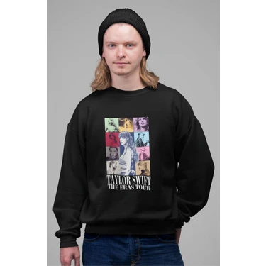 Fuddy Moda Taylor Swift Eras Tour Sırt Baskılı Kapüşonsuz Fiyatı