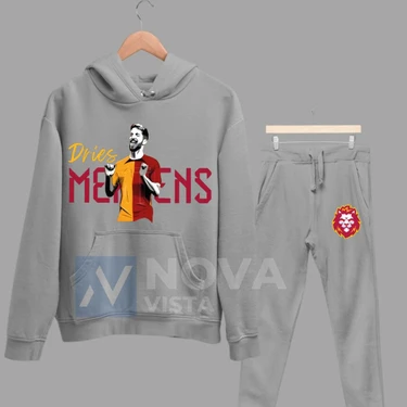 Biy Store Dries Mertens Futbol 10 Numara Forma Baskılı Unisex Kapüşonlu Spor Sweatshirt Eşofman