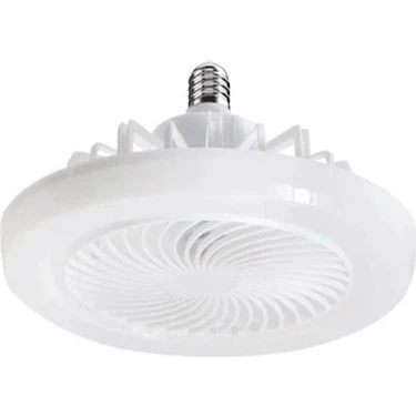 Cata Poyraz Fan 42W LED Ampül Beyaz Renkli 3 Kanatlı Modern Tasarım ile Enerji