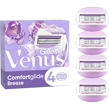 Gillette Venus Comfort Glide Breeze 4 Adet Yedek