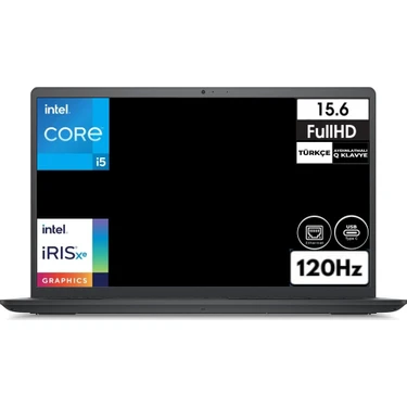 Dell Vostro 3530 I5-1334U 32 GB 512 GB SSD Intel Iris Xᵉ Windows 11 Pro 15.6" Fhd Taşınabilir