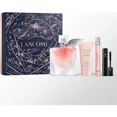 Lancome La Vie Est Belle EDP 100ML + 10ML + Losyon + Mini Maskara Yılbaşı