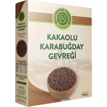 Glutensiz Fabrika Kakaolu Karabuğday Gevreği 250