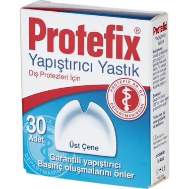 Protefix Üst Çene Yapıştırıcı Yastık 30'lu