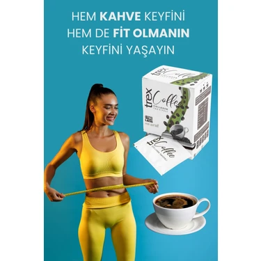 TrexTea Trex Coffee collogen (kolejen) takviyeli 30 şase 30 günlük