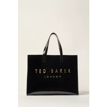 Ted Baker Ikonik Gold Baskı Büyük Çanta