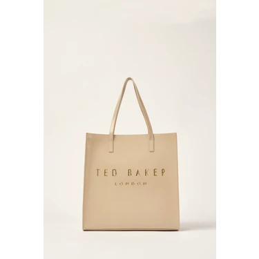 Ted Baker Ikonik Gold Baskı Küçük Çanta