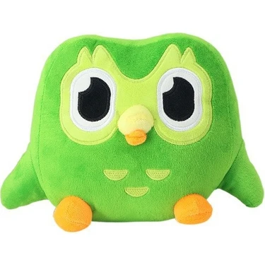 Duolingo Doll Yeşil Baykuş Peluş Bebek (Yurt