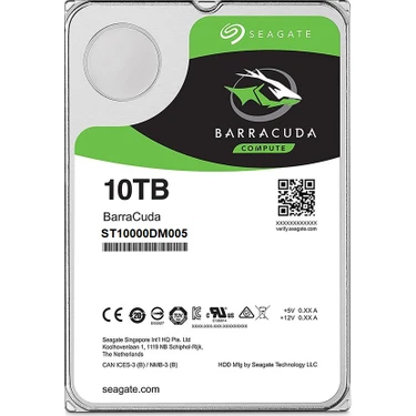 Seagate Barracuda ST10000DM005 3.5'' 10 Tb 7200 Rpm Sata 3