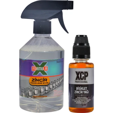 XCP Bisiklet Zincir Yağı 50ML + 250ML Zincir Temizleme
