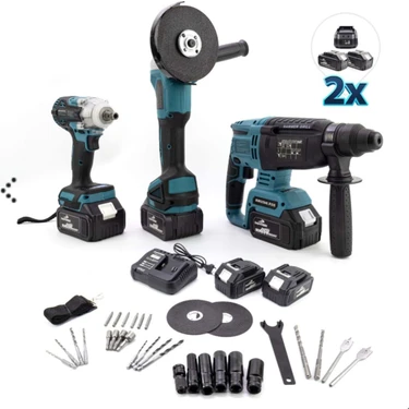 DMKスティック　3箱セット Davreek Üçlü Set Akülü Spiral + Somun Sıkma + Hilti Fiyatı