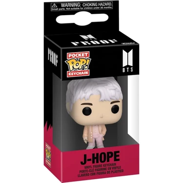 Pop! Anahtarlık: Bts - J-Hope - J Hope - Vinil Mini Figür, Koleksiyon, Orijinal Anahtarlık, Çorap