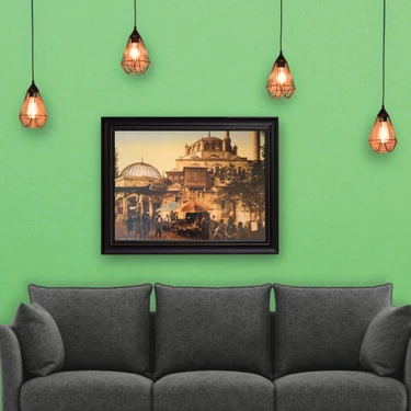 Light Rock Image Poster:  Yeni Valide Mosque,