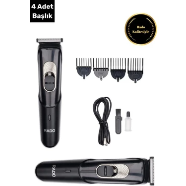 Premium Şarjlı Saç Sakal Vücut Tıraş Makinesi Ense Kesme