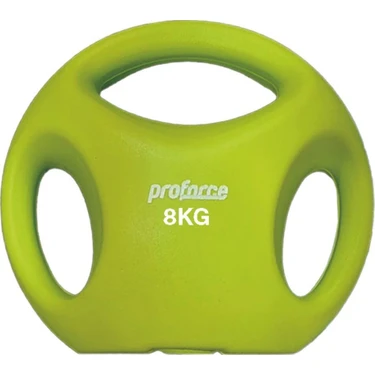 Proforce 8 kg Plastik Kettlebell Denge ve Güç Egzersizleri İçin Ergonomik Taşınabilir