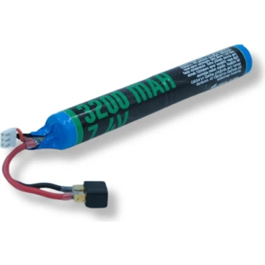 Emr 7.4V 3500MAH Lithium Ion Çubuk Airsoft Pil