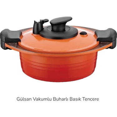 Gülsan Vakumlu Buharlı Basık Pişirici