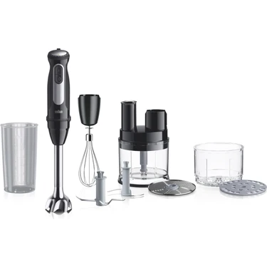 Braun Multiquick Serisi 5 Pro MQ55755MBK El Blender Seti -