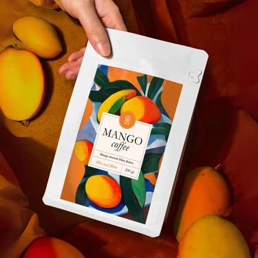 Mim and More Mango Coffee - Mango Aromalı Kahve Filtre Kahve, 200