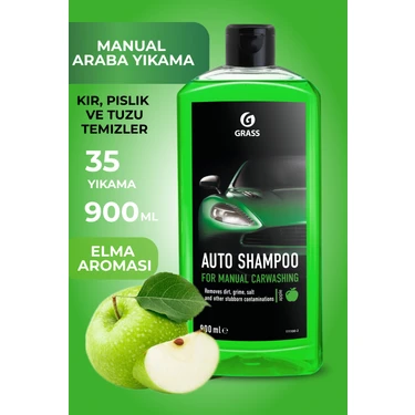 Grass Auto Shampoo Elma Köpüklü Manuel Araç Yıkama Şampuanı 900