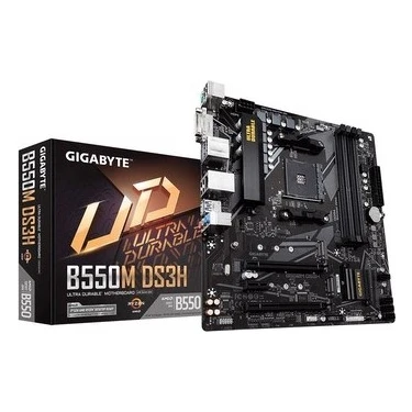 Gigabyte B550M DS3H 4000MHZ(OC) Ddr4 Soket Am4 M.2 HDMI DVI Matx