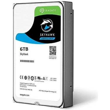 Seagate 6Tb Skyhawk 3,5" 256Mb 7200 St6000Vx0023 Harddisk