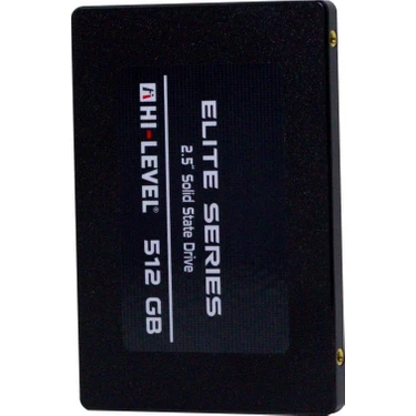 Hi-Level 512GB Elite HLV-SSD30ELT-512G 560-540MB-s 2.5" SATA3 Kızaksız SSD