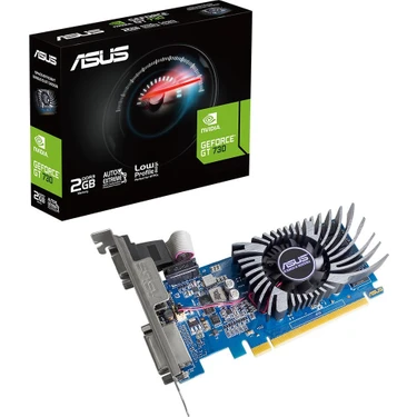 Asus Nvidia GeForce GT730 2GB 64Bit GDDR5 (Analog+HDMI+DVI) Ekran Kartı
