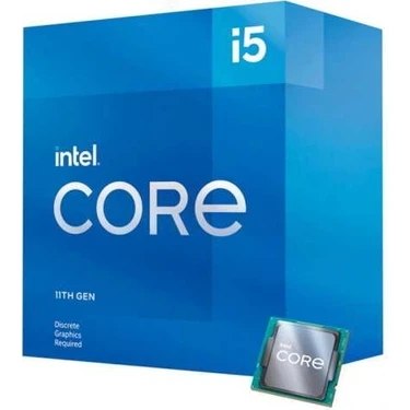 Intel Core i5 11400F 2.60GHz 6 Çekirdek 12MB Önbellek Soket 1200 Kutulu Box Fanlı