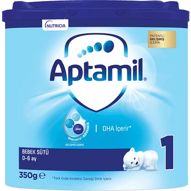 Aptamil 1 Bebek Sütü 350 G 0-6 Ay Akıllı