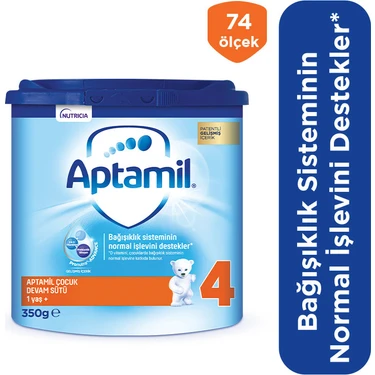 Aptamil 4 Çocuk Devam Sütü 350 G 1 Yaş+ Akıllı