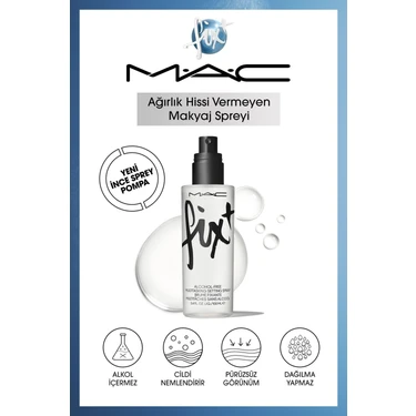 Mac Fıx Original Çok Yönlü Makyaj Spreyi Cildi Hazırlar & Sabitler 100