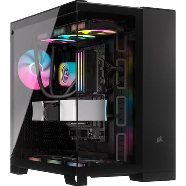 Corsaır 6500X Mid-Tower Dual Chamber Pc Case - Black