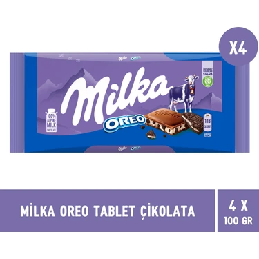 Milka Oreo Tablet Çikolata 100 gr - 4