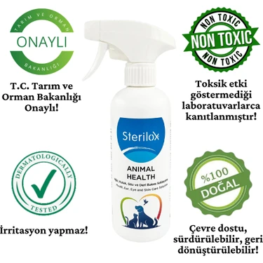 Sterilox Animal Health Ağız Kulak Göz Deri Temizlik ve Bakım Fiyatı