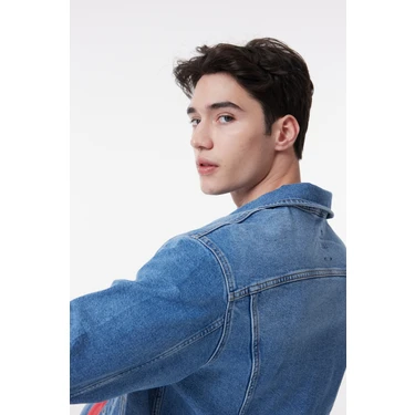 lee EX300g. Lee Regular Fit Rahat Kesim Esnek Rider Jean Ceket Fiyatı