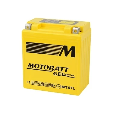 Motobatt Jel 2 Kutup 12V 7 Ah 120 Cca Akü