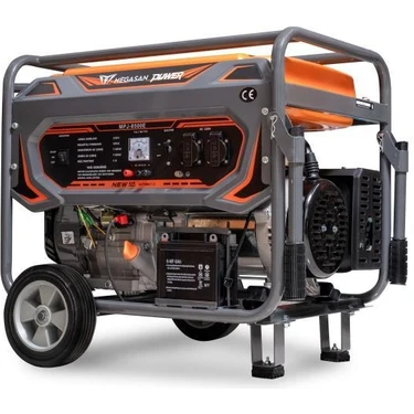 Megasan MGS8500E Benzinli Monofaze Marşlı Jeneratör 8.5