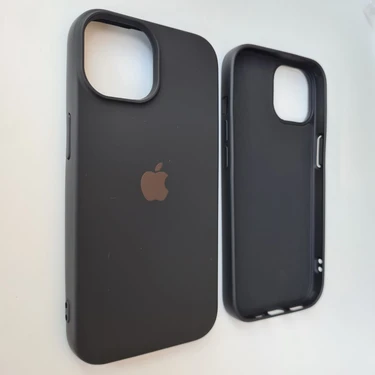 Pirok Store iPhone 15 Uyumlu Lansman Içi Kadife Silikon