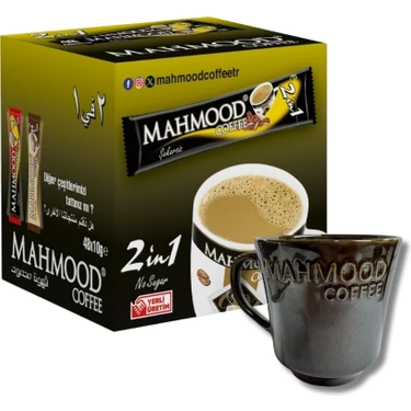 Mahmood Coffee 2si 1 Arada 48 Adet Kupa Bardak