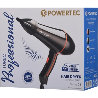 Powertec Saç Kurutma Makinası